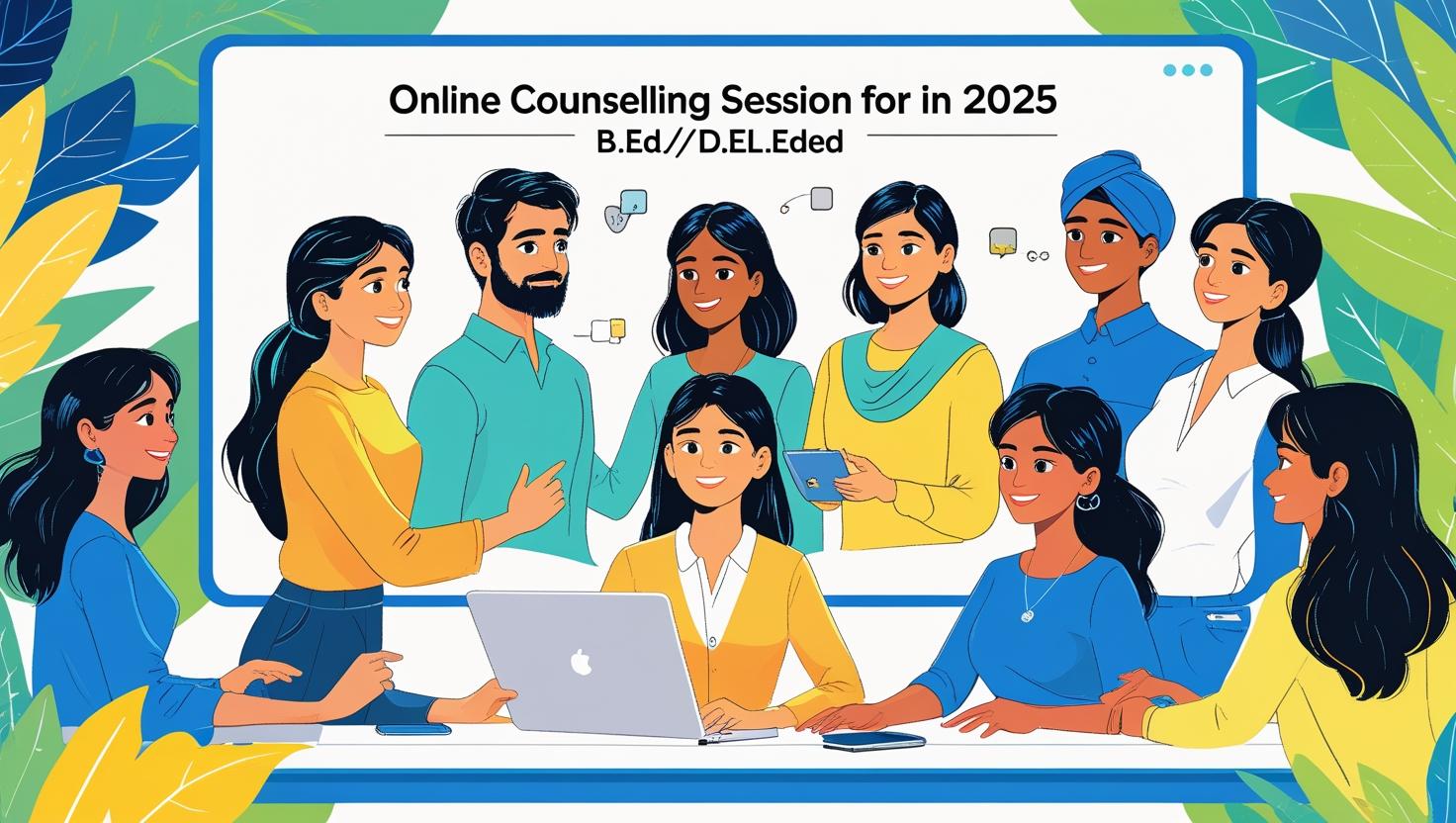 CG B.Ed./D.El.Ed. Online Counselling 2025 - Full Details