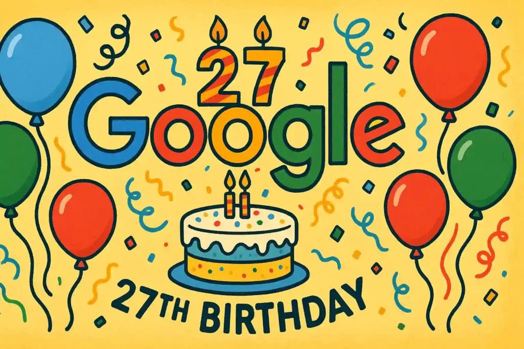 Google’s 27th Birthday