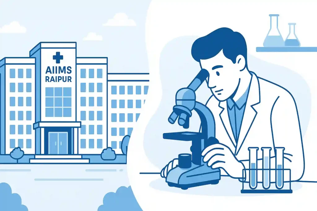 AIIMS Raipur Govt Sanvida Jobs for MLT Pass