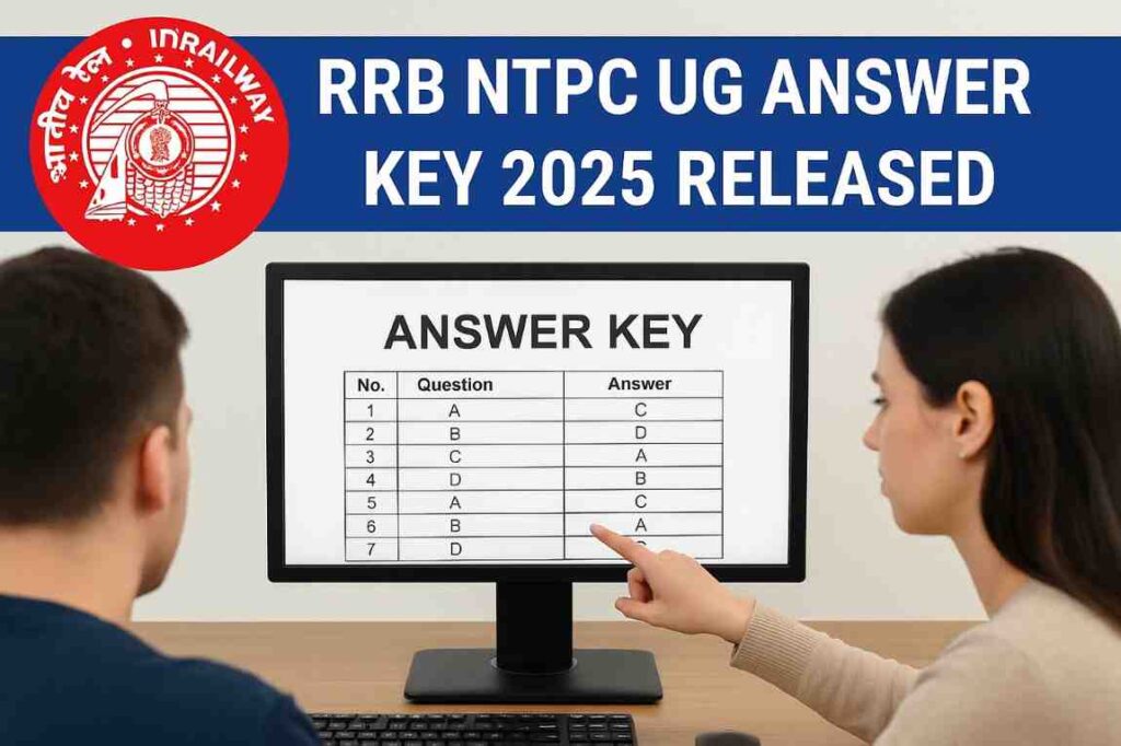 RRB NTPC UG Answer Key 2025