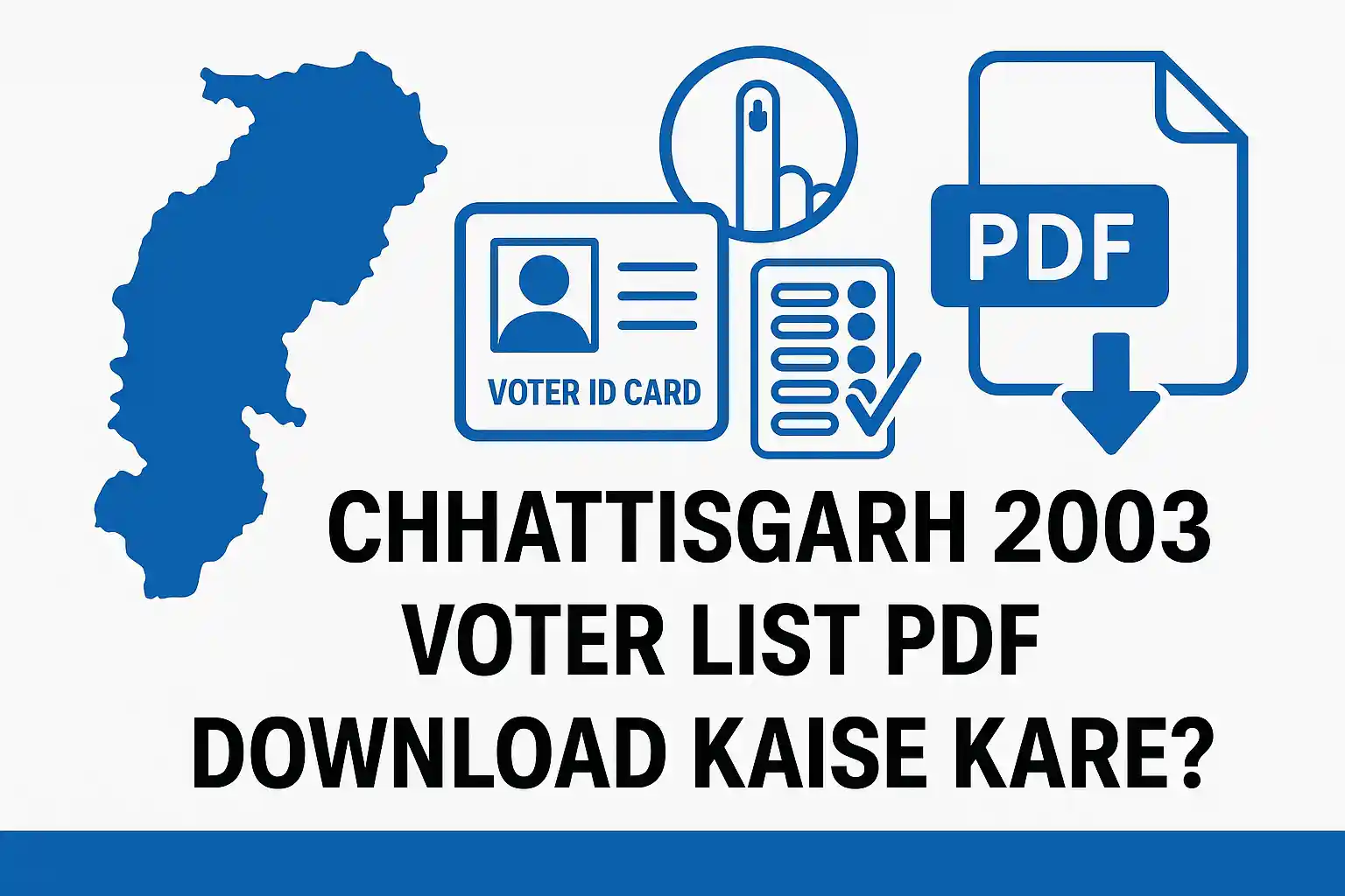 Chhattisgarh 2003 Voter List PDF Download Kaise Kare?