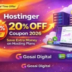 Hostinger 20% Discount Coupon Code 2026